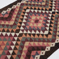 Kilim Runner Rug, Turkish Vintage Runner Rug, Handmade Antique Runner Rug, Entryway Rug, Anatolia Rug, Bohemian Rug, Runner Rug 3x12, 11382