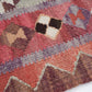 Handmade Antique Runner Rug, Turkish Vintage Runner Rug, Oushak Eclectic Runner Rug, Kilim Runner Rug, Bohemian Rug, Runner Rug 3x12, 11353