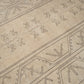 Turkish Handmade Rug, Vintage Oushak Rug, Area Antique Rug, Neutral Floor Rug, Scandinavian Rug, Turkey Rug, Living Room Rug, Rug 5x8, 12594