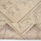 Turkish Handmade Rug, Vintage Oushak Rug, Area Antique Rug, Neutral Floor Rug, Scandinavian Rug, Turkey Rug, Living Room Rug, Rug 5x8, 12594