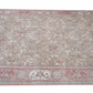 Vintage Handmade Area Rug, Turkish Oushak Faded Rug, Neutral Antique Rug, Bedroom Rug, Scandinavian Rug, Rug 7x10, Oushak Carpet, 12529