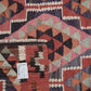 Turkish Kilim Runner Rug, Oushak Handmade Runner Rug, Vintage Antique Runner Rug, Rug Runner 3x11, Anatolia Rug, Bohemian Rug, 11381