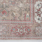 Vintage Handmade Area Rug, Turkish Oushak Faded Rug, Neutral Antique Rug, Bedroom Rug, Scandinavian Rug, Rug 7x10, Oushak Carpet, 12529