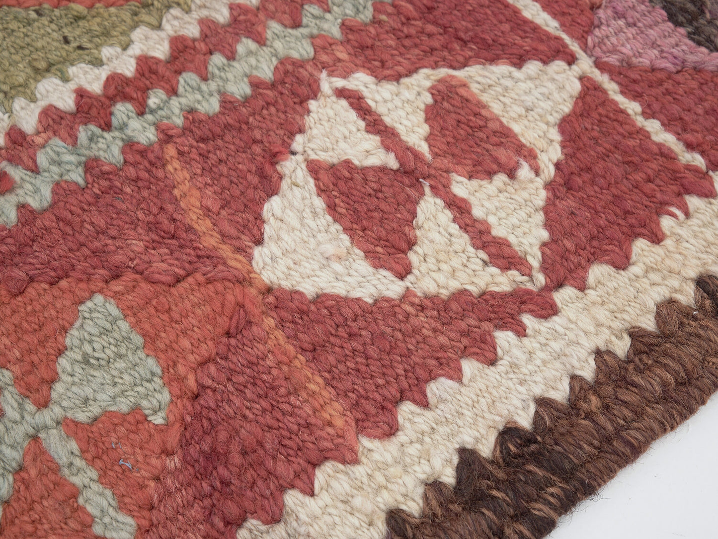 Vintage Runner, Handmade Runner Rug, Turkish Runner, Oushak Runner, Rug Runner, Kilim Runner Rug, Anatolia Rug, Runner Rug 3x9, 11398