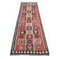 Turkish Eclectic Runner Rug, Handmade Antique Runner Rug, Vintage Oushak Runner Rug, Hallway Runner, Anatolia Rug, Runner Rug 3x12, 11350
