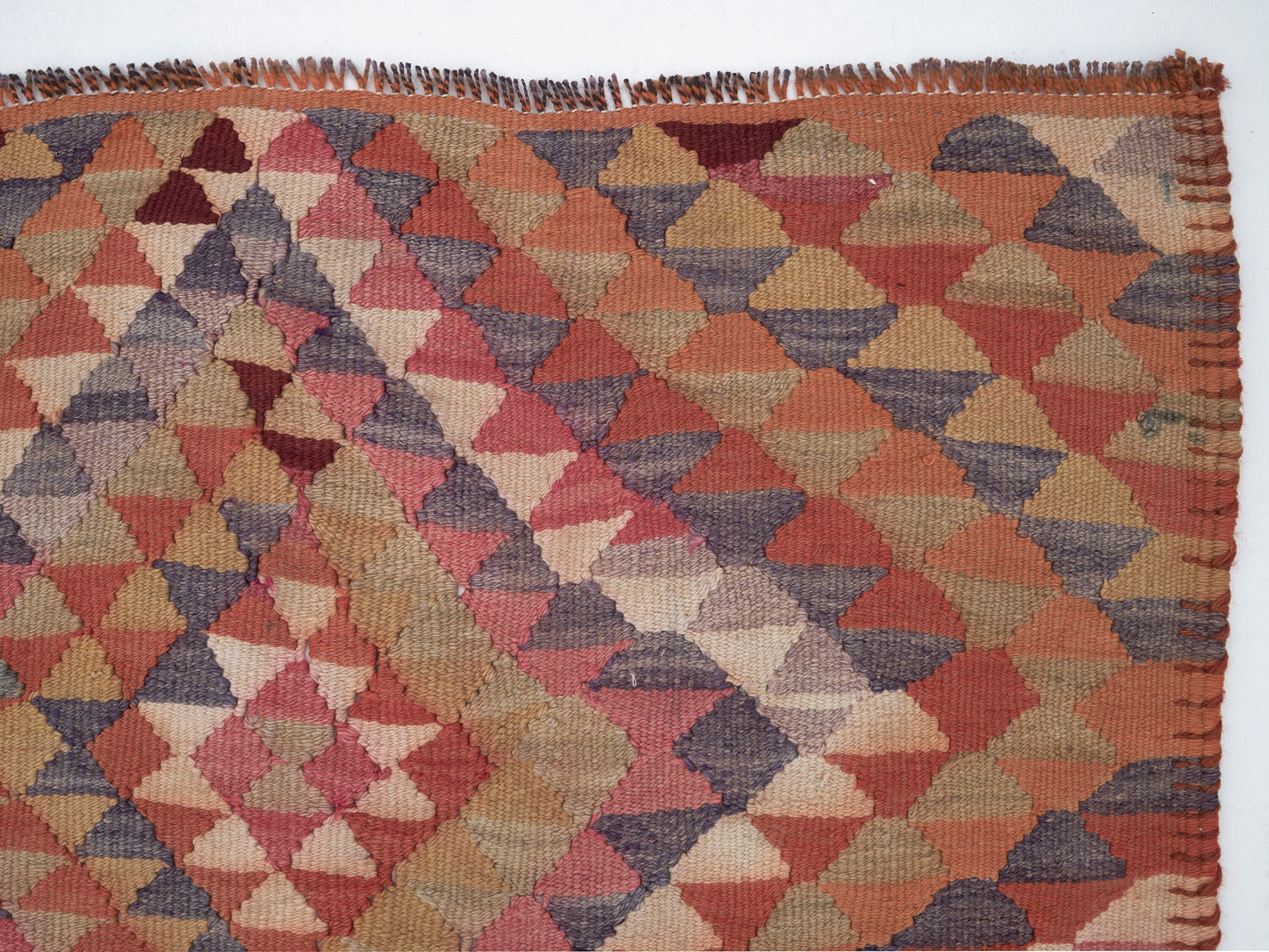 Vintage Runner, Oushak Runner, Turkish Runner, Handmade Runner Rug, Hallway Runner, Bohemian Rug, Anatolia Rug, Rug Runner 3x11, 11351