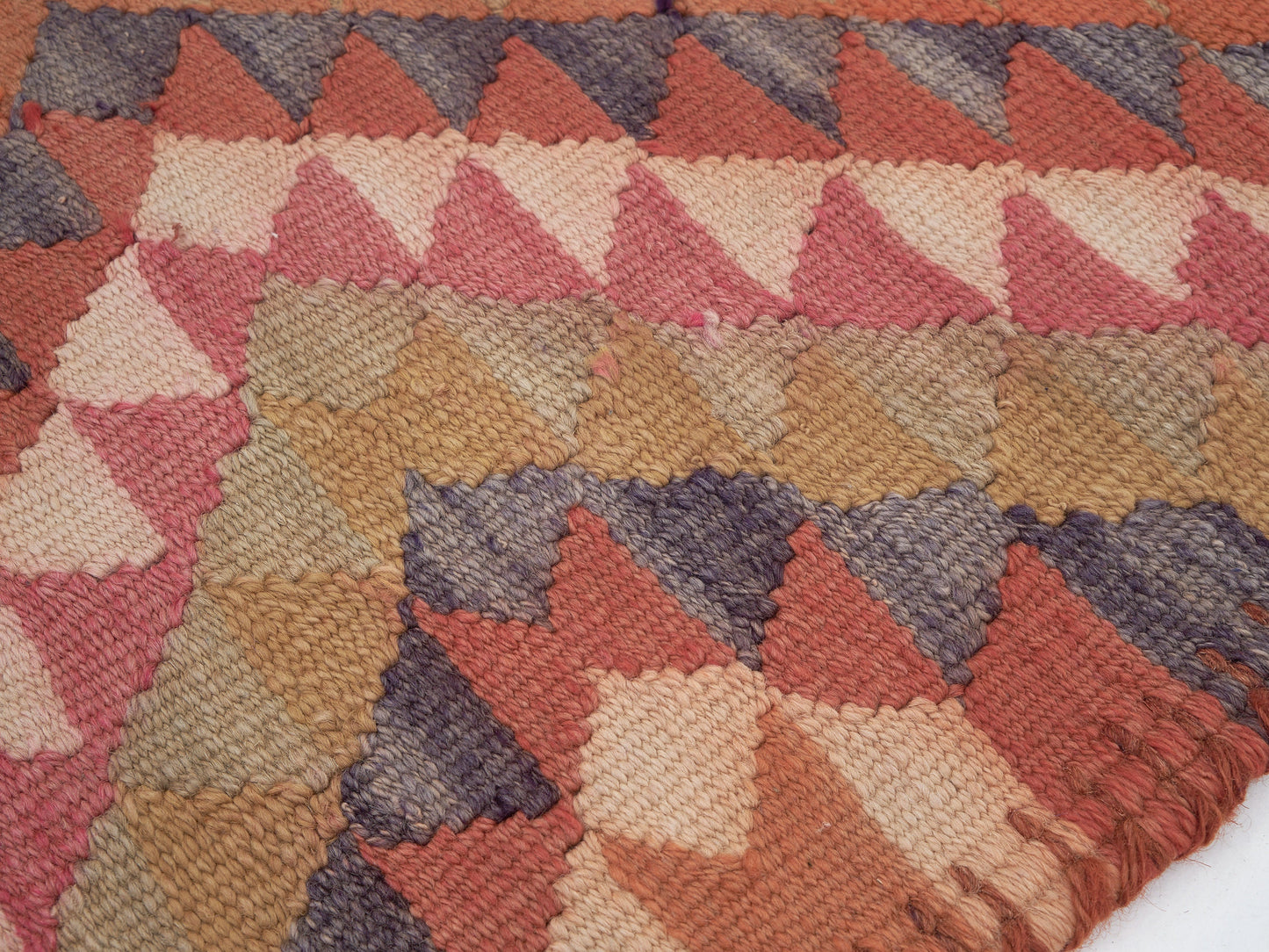 Vintage Runner, Oushak Runner, Turkish Runner, Handmade Runner Rug, Hallway Runner, Bohemian Rug, Anatolia Rug, Rug Runner 3x11, 11351