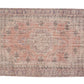 Vintage Oushak Rug, Turkish Handmade Rug, Area Antique Rug, Neutral Faded Rug, Living Room Rug, Turkey Rug, Carpet Rug, Rug 6x9, 12109