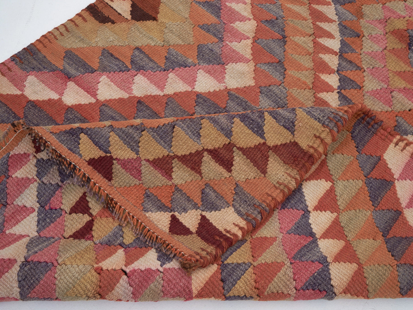 Vintage Runner, Oushak Runner, Turkish Runner, Handmade Runner Rug, Hallway Runner, Bohemian Rug, Anatolia Rug, Rug Runner 3x11, 11351