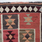 Turkish Eclectic Runner Rug, Handmade Antique Runner Rug, Vintage Oushak Runner Rug, Hallway Runner, Anatolia Rug, Runner Rug 3x12, 11350