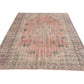 Vintage Oushak Rug, Turkish Handmade Rug, Area Antique Rug, Neutral Faded Rug, Living Room Rug, Turkey Rug, Carpet Rug, Rug 6x9, 12109