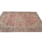 Vintage Oushak Rug, Turkish Handmade Rug, Area Antique Rug, Neutral Faded Rug, Living Room Rug, Turkey Rug, Carpet Rug, Rug 6x9, 12109