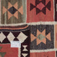 Turkish Eclectic Runner Rug, Handmade Antique Runner Rug, Vintage Oushak Runner Rug, Hallway Runner, Anatolia Rug, Runner Rug 3x12, 11350