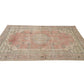 Turkish Oushak Rug, Handmade Area Rug, Vintage Antique Rug, Neutral Floor Rug, Living Room Rug, Carpet Rug, Rug 6x9, Turkish Carpet, 12111