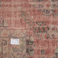 Vintage Oushak Rug, Turkish Handmade Rug, Area Antique Rug, Neutral Faded Rug, Living Room Rug, Turkey Rug, Carpet Rug, Rug 6x9, 12109