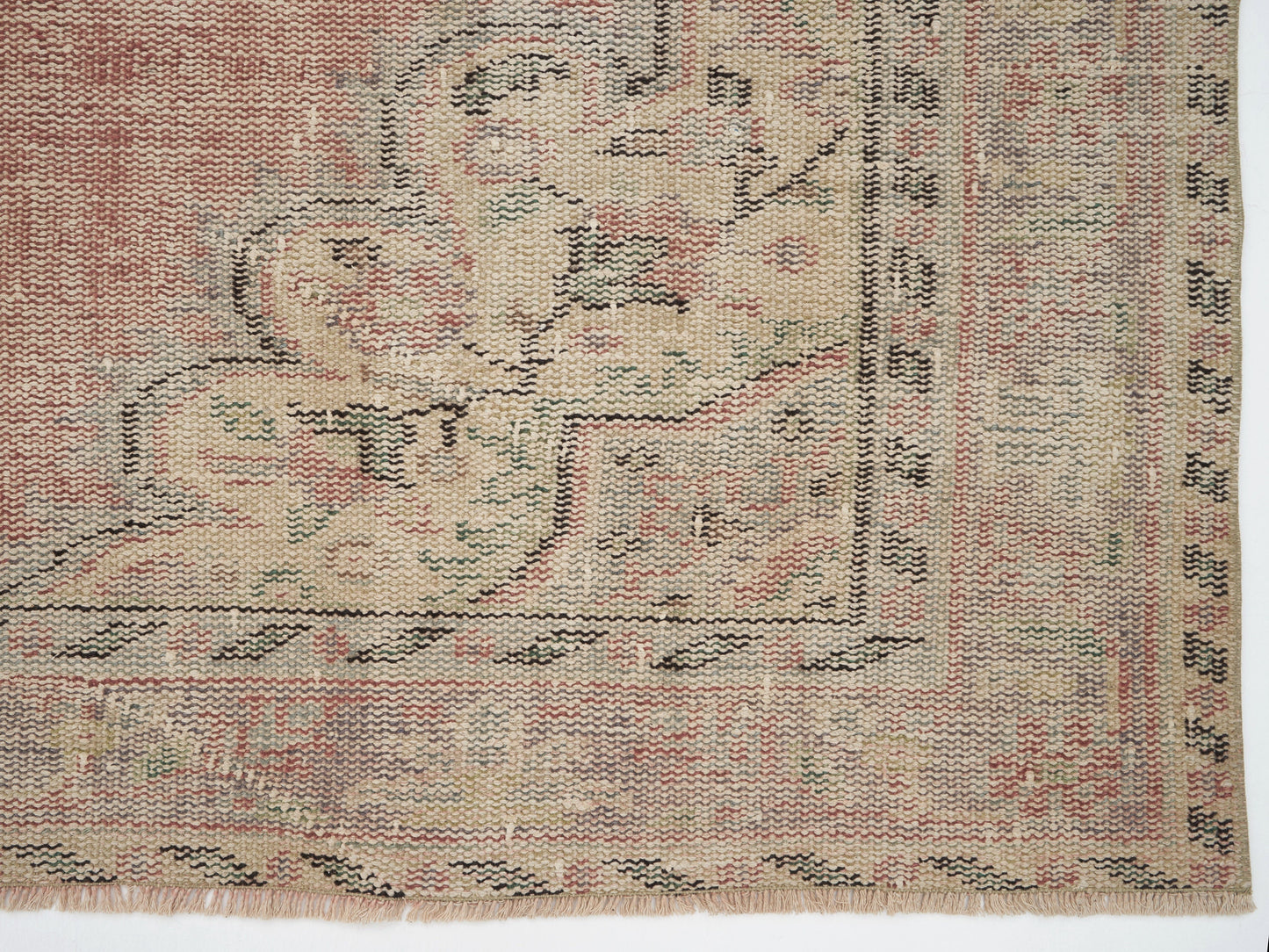 Carpet Rug, Oushak Rug, Turkish Rug, Vintage Rug, Handmade Rug, Area Rug, Neutral Rug, Anatolia Rug, Living Room Rug, Rug 6x9, 12112