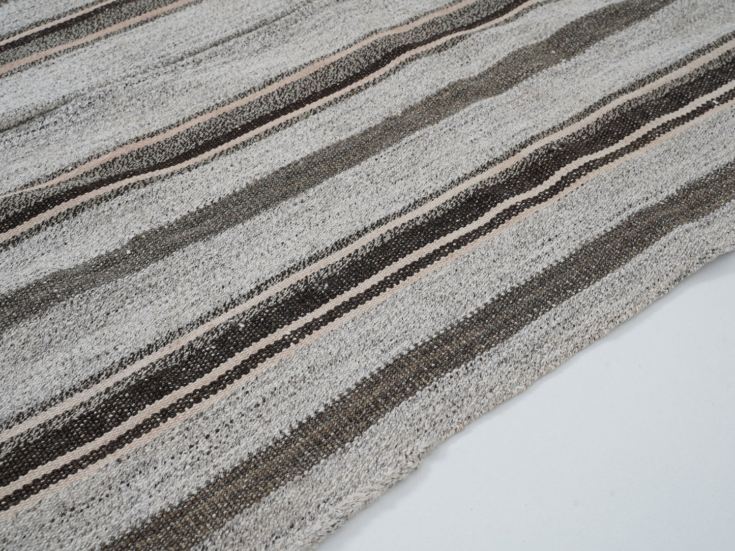 Handmade Striped Kilim Rug, Turkish Vintage Kilim Rug, Area Flat Weave Kilim Rug, Hemp Rug, Bedroom Rug, Goat Hair Rug, Kilim Rug 6x9, 12791