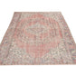 Carpet Rug, Area Rug, Vintage Rug, Oushak Rug, Turkish Rug, Handmade Rug, Office Rug, Turkey Rug, Anatolia Rug, Neutral Rug, Rug 6x9, 12056