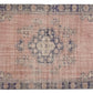 Faded Turkish rug, Area Oushak rug 5x8, Vintage rug Muted , Floral rug, Unique rug, Handmade, Living room, Bedroom rug,Made in Turkey, 10278