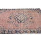 Faded Turkish rug, Area Oushak rug 5x8, Vintage rug Muted , Floral rug, Unique rug, Handmade, Living room, Bedroom rug,Made in Turkey, 10278