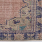 Faded Turkish rug, Area Oushak rug 5x8, Vintage rug Muted , Floral rug, Unique rug, Handmade, Living room, Bedroom rug,Made in Turkey, 10278