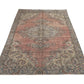 Handmade Area Rug, Turkish Vintage Eclectic Rug, Oushak Antique Rug, Neutral Rug, Anatolia Rug, Bohemian Rug, Turkey Rug, Rug 5x8, 11546