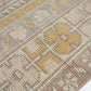 Vintage Area Rug, Turkish Handmade Rug, Oushak Antique Rug, Neutral Muted Rug, Living Room Rug, Turkey Rug, Vintage Carpet, Rug 5x9, 11544