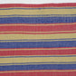 Turkish Vintage Kilim Rug, Handmade Striped Kilim Rug, Area Faded Kilim Rug, Kilim Rug 7x9, Office Rug, Bohemian Rug, Rug Kilim, 12886