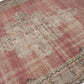Handmade Area Rug, Turkish Vintage Rug, Oushak Eclectic Rug, Neutral Muted Rug, Anatolia Rug, Living Room Rug, Turkey Rug, Rug 6x9, 11526