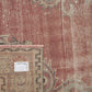 Handmade Area Rug, Turkish Vintage Rug, Oushak Eclectic Rug, Neutral Muted Rug, Anatolia Rug, Living Room Rug, Turkey Rug, Rug 6x9, 11526