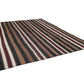Goat Hair Rug, Handmade Antique Kilim Rug, Turkish Vintage Kilim Rug, Large Rug, Area Kilim Rug, Oversize Kilim Rug, Kilim Rug 9x12, 12847