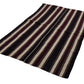 Rug Kilim 5x8, Turkish Handmade Kilim Rug, Vintage Antique Kilim Rug, Living Room Rug, Area Striped Kilim Rug, Goat Hair Rug, 12808