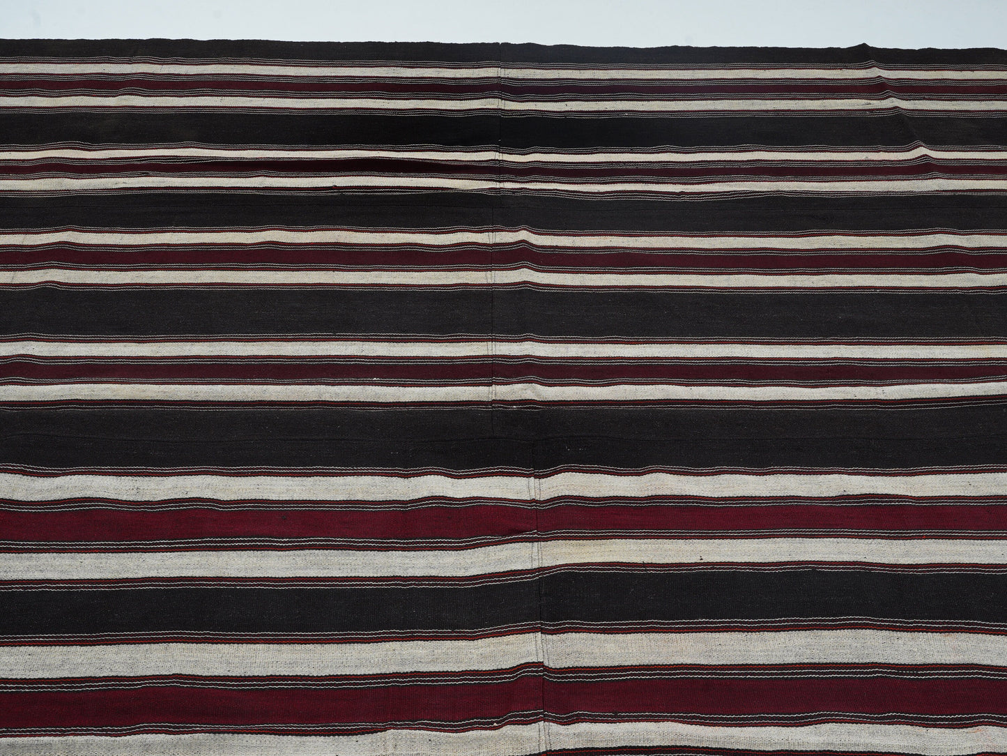 Turkish Handmade Kilim Rug, Vintage Striped Kilim Rug, Area Kilim Rug, Office Rug, Large Rug, Oversize Kilim Rug, Kilim Rug 9x12, 12801