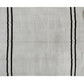 Kilim Rug 9x12, Turkish Flat Weave Kilim Rug, Area Kilim Rug, Vintage Striped Kilim Rug, White Hemp Rug, Large Rug, Oversize Rug, 7882