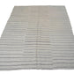 Area Kilim Rug, Turkish Flat Weave Kilim Rug, Vintage Striped Kilim Rug, Handmade Kilim Rug, Kilim Rug 6x9, Bedroom Rug, Neutral Rug, 12916