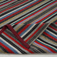 Vintage Handmade Kilim Rug, Turkish Eclectic Kilim Rug, Area Striped Kilim Rug, Living Room Rug, Bohemian Rug, Kilim Rug 7x9, 12775