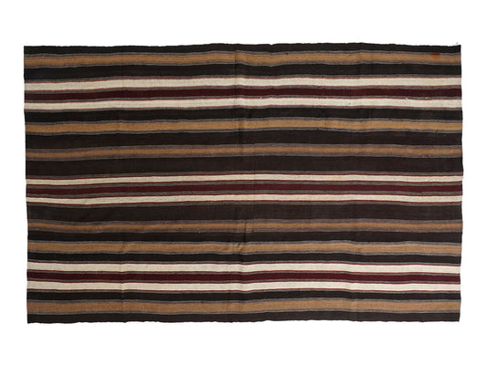 Turkish Kilim, Vintage Kilim, Handmade Kilim Rug, Area Kilim Rug, Rug Kilim 7x12, Goat Hair Rug, Living Room Rug, Farmhouse Decor, 12798