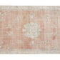 Vintage Oushak Rug, Turkish Handmade Faded Rug, Neutral Area Rug, Rug 6x10, Carpet Rug, Turkey Rug, Turkish Carpet, Bedroom Rug, 11463