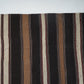 Goat Hair Rug, Area Flat Weave Kilim Rug, Handmade Striped Kilim Rug, Turkish Kilim, Oversize Rug, Large Rug, Kilim Rug 9x13, 12799