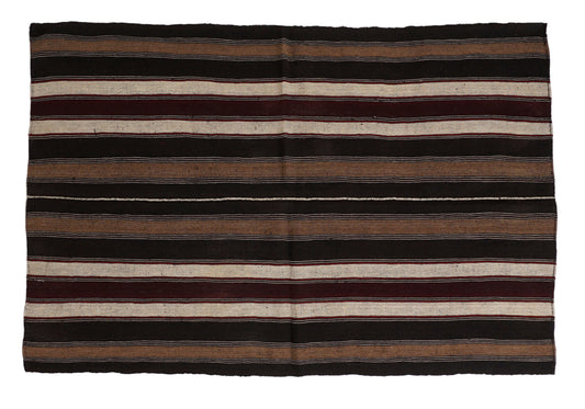 Kilim Rug 5x7, Turkish Kilim, Vintage Kilim, Area Kilim Rug, Handmade Kilim Rug, Goat Hair Rug, Living Room Rug, Farmhouse Decor, 12806