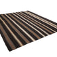 Turkish Handmade Kilim Rug, Area Antique Kilim Rug, Vintage Striped Kilim Rug, Large Rug, Oversize Kilim Rug, Kilim Rug 9x12, 12806