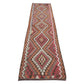 Vintage Handmade Runner Rug, Oushak Antique Runner Rug, Turkish Eclectic Runner Rug, Anatolia Rug, Bohemian Rug, Runner Rug 3x12, 11392