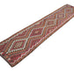 Vintage Handmade Runner Rug, Oushak Antique Runner Rug, Turkish Eclectic Runner Rug, Anatolia Rug, Bohemian Rug, Runner Rug 3x12, 11392