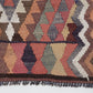 Vintage Handmade Runner Rug, Oushak Antique Runner Rug, Turkish Eclectic Runner Rug, Anatolia Rug, Bohemian Rug, Runner Rug 3x12, 11392