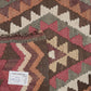 Vintage Handmade Runner Rug, Oushak Antique Runner Rug, Turkish Eclectic Runner Rug, Anatolia Rug, Bohemian Rug, Runner Rug 3x12, 11392