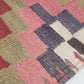 Vintage Handmade Runner Rug, Turkish Antique Runner Rug, Oushak Eclectic Runner Rug, Bohemian Rug, Runner Rug 3x11, Anatolia Rug, 11397