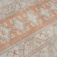 Vintage Handmade Rug, Turkish Oushak Rug, Neutral Area Rug, Office Rug, Bohemian Rug, Anatolia Eclectic Rug, Carpet Rug, Rug 5x7, 12534