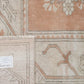 Vintage Handmade Rug, Turkish Oushak Rug, Neutral Area Rug, Office Rug, Bohemian Rug, Anatolia Eclectic Rug, Carpet Rug, Rug 5x7, 12534