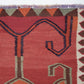 Turkish Kilim Runner Rug, Vintage Handmade Runner Rug, Oushak Eclectic Runner Rug, Anatolia Rug, Bohemian Rug, Runner Rug 3x11, 11322