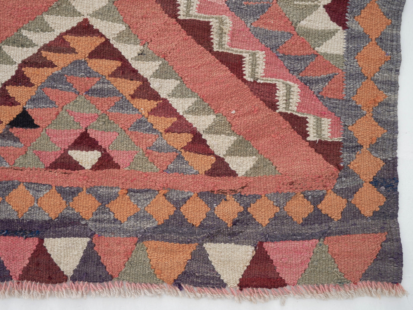 Turkish Runner, Vintage Runner, Oushak Runner, Kilim Runner Rug, Handmade Runner Rug, Anatolia Rug, Hallway Runner, Runner Rug 3x11, 11320